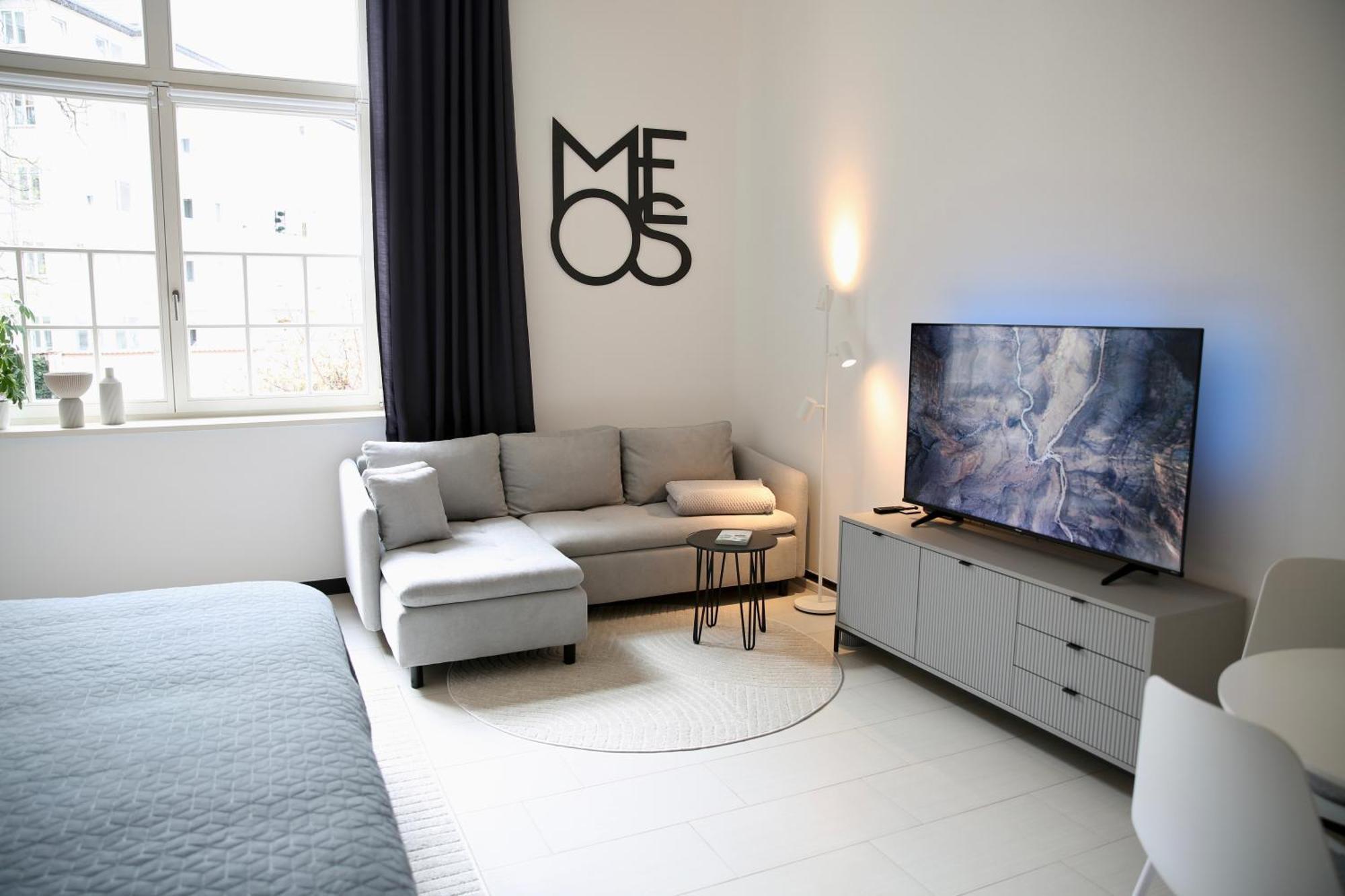Meos 3 -Zentrum-Hofblick-Gym-Netflix Leipzig Luaran gambar